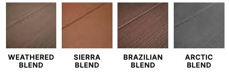 Premium Textured series vinyl fence colors