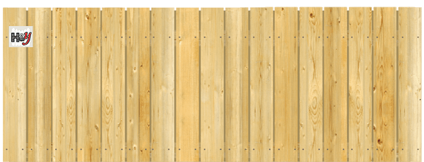 Flat Top - Wood Fence Option