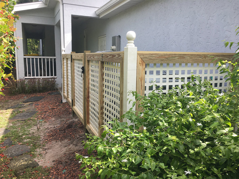 Bradenton Florida Fence Project Photo
