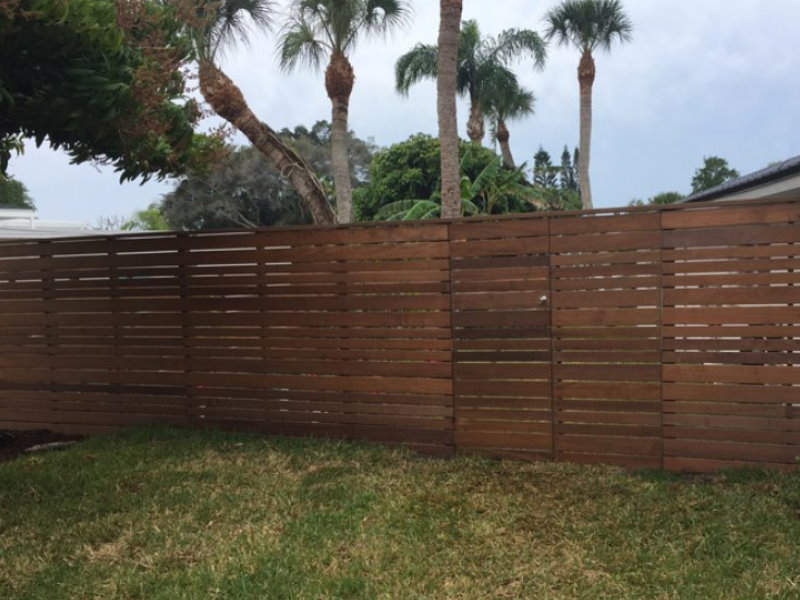 Longboat Key Florida Fence Project Photo