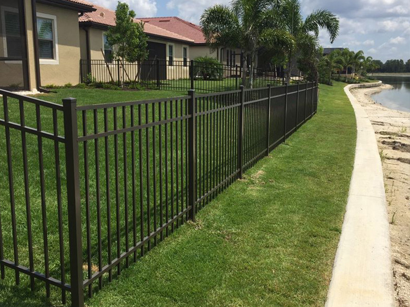 aluminum fence South Sarasota Florida