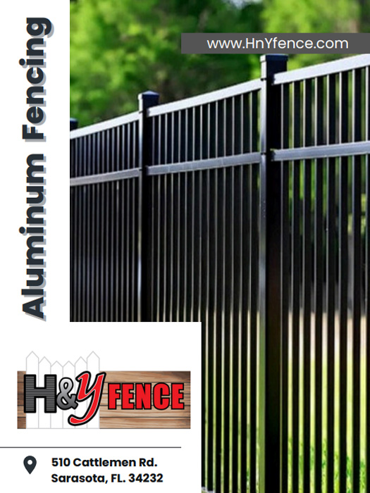 aluminum fence brochure