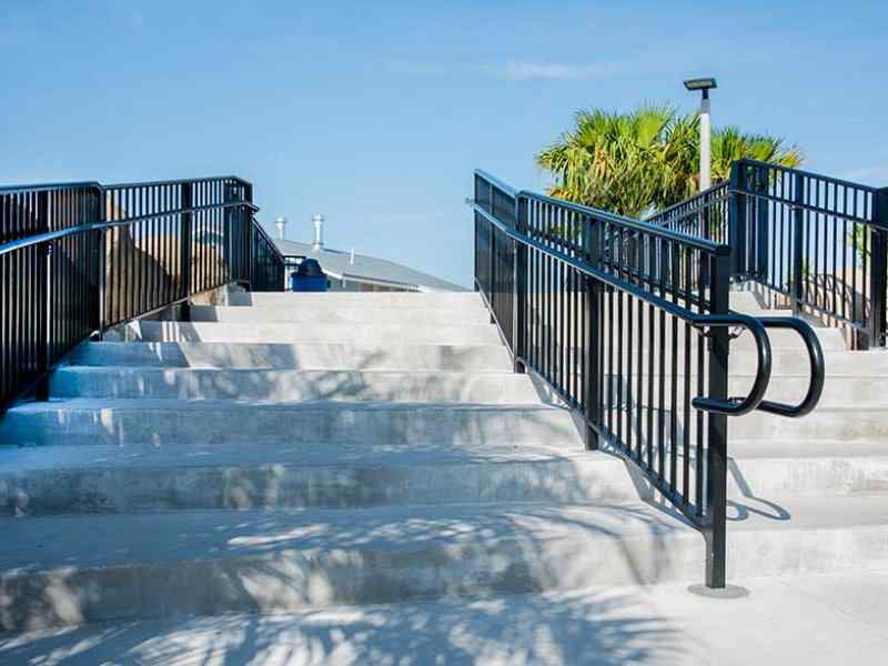 Aluminum Railing Project by Sarasota, Florida Fence Company