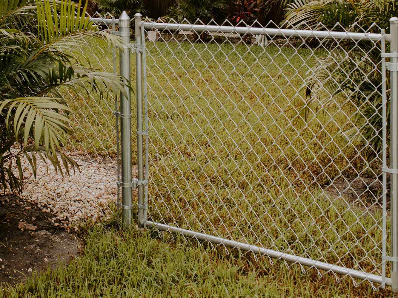 Chain Link Fence Project by Sarasota, Florida Fence Company
