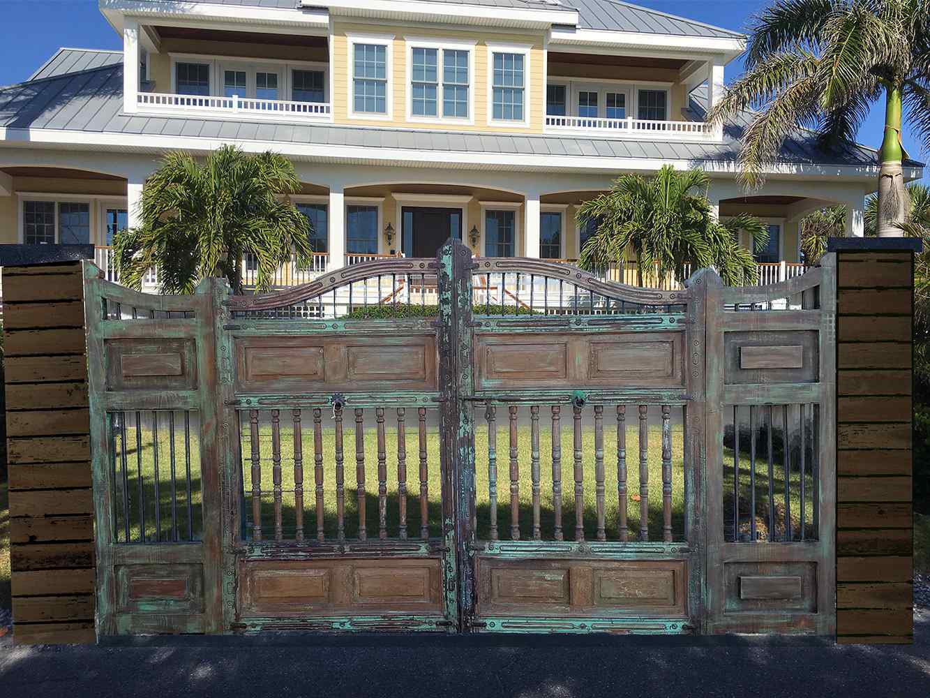 Custom Gate by Sarasota, Florida Fence Company